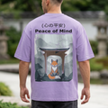 The Zen Kitsune: "Peace of Mind" Heavyweight Oversized Tee